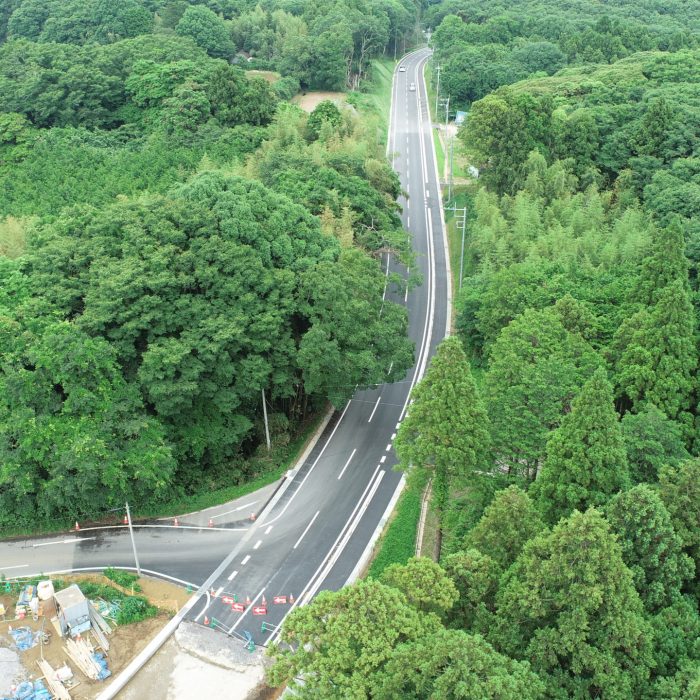 2025年6月　鉾田市烟田　統合小学校通学路道路改良舗装工事（その３）